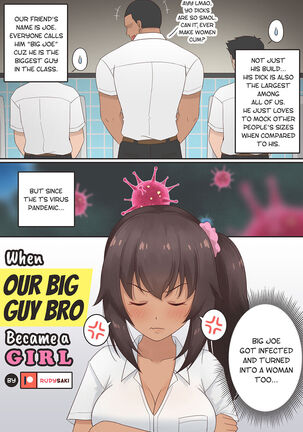 When Our Big Guy Bro Became a Girl Page #1
