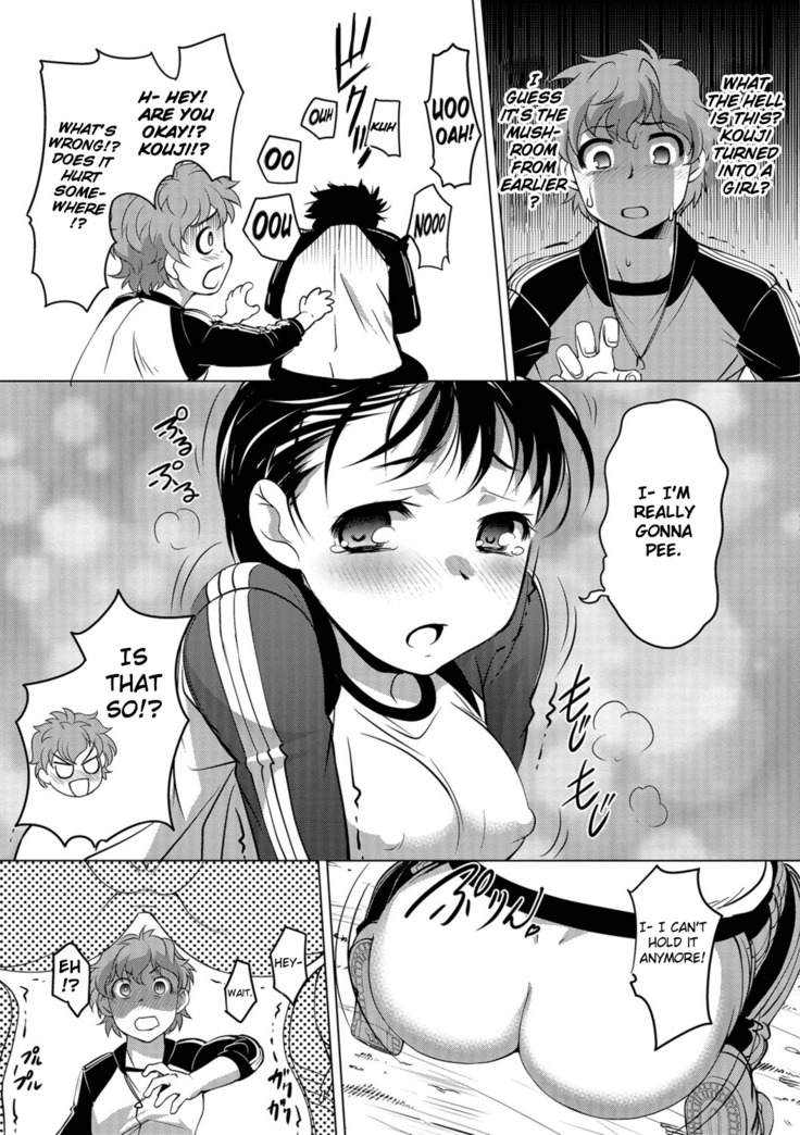 Kinoko de Pon -Nyotaika Rinkan Gakkou-  POOF with A Mushroom –Turned Into A Girl In An Outdoor School-