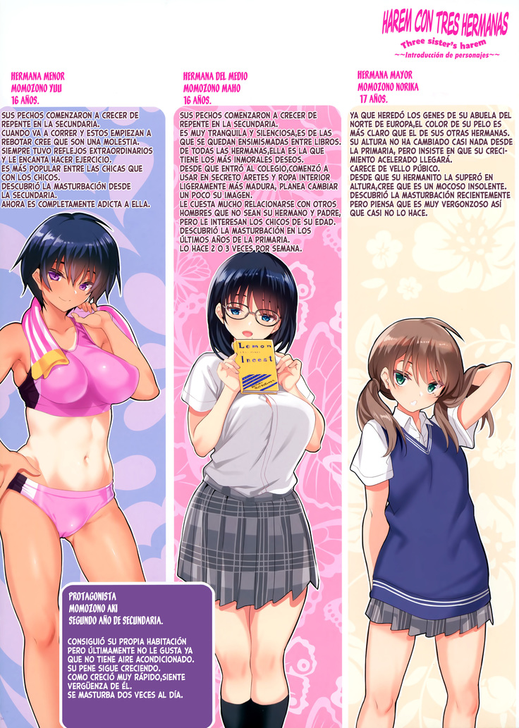 CL-orc 01 Ane Zanmai - Three sister's harem