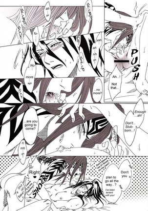 Lovers (Kurumi Mashio) [Bleach] [Renji x Byakuya] English Page #13
