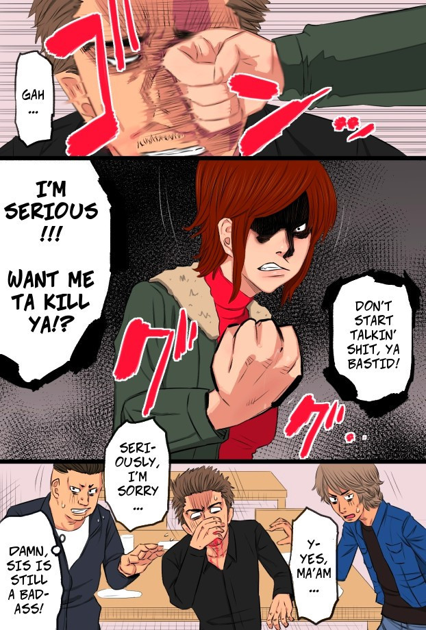 Zoku Kenka Saikyou Datta Ore no Kaachan ga Matsunaga no Chinpo ni Kanzen Haiboku Shita Hanashi Ryoujoku Hen - My Bad-ass Mom Was Pwned By Matsunaga's Big Dick 2