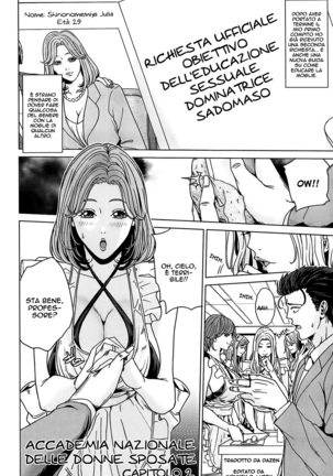 Kokuritsu Hitozuma Gakuen - National Married Academy | Accademia Nazionale Delle Donne Sposate Ch. 1-3 - Page 38