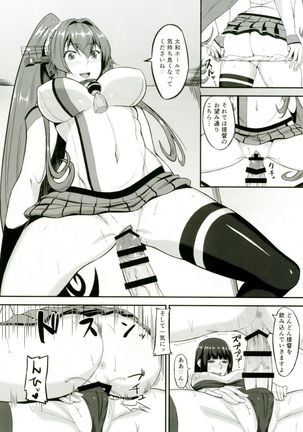 Yamato to Futanari Teitoku Page #14