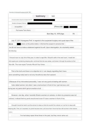 Sex Crime Statement - Page 2