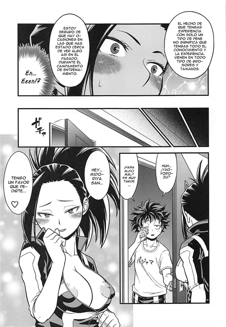 H-ERO!! 4 Yaoyorozu: Coming