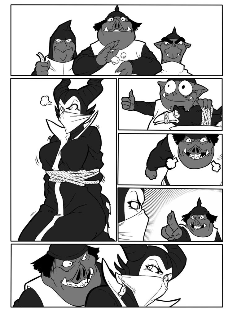 - Maleficent comic