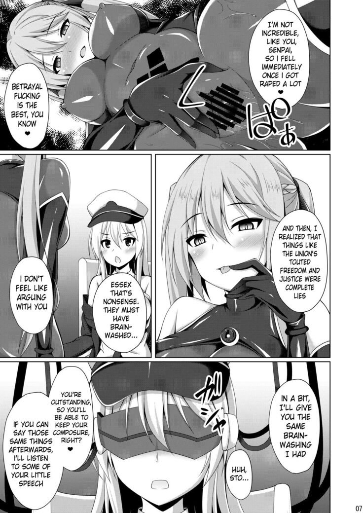 Jiyuu no Tsubasa wa Kairaku ni Ochiru