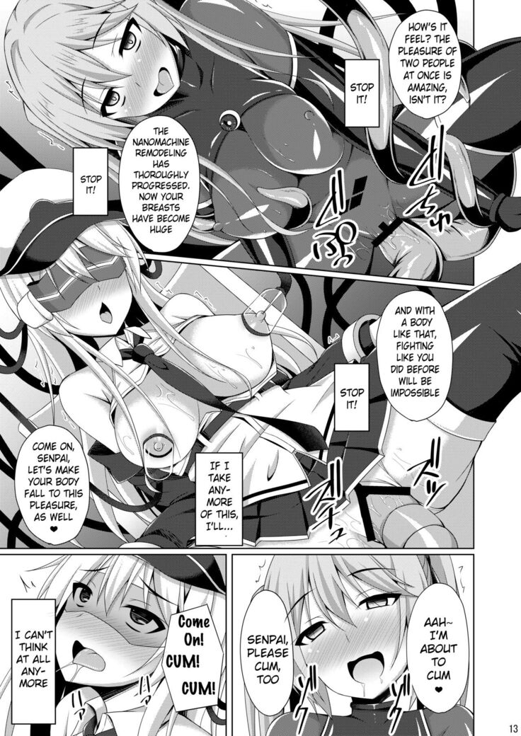Jiyuu no Tsubasa wa Kairaku ni Ochiru
