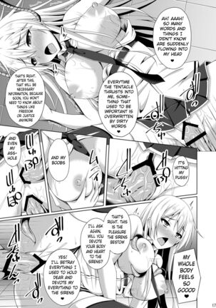 Jiyuu no Tsubasa wa Kairaku ni Ochiru Page #16