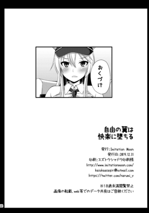 Jiyuu no Tsubasa wa Kairaku ni Ochiru Page #21