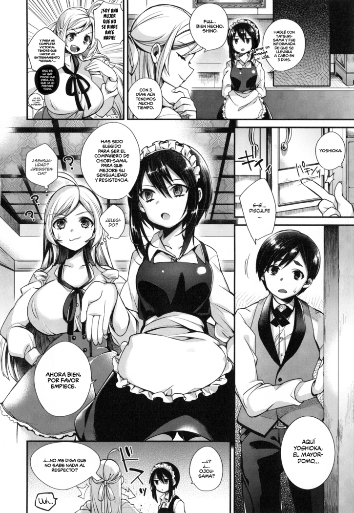 Ojou-sama to Maid no Midara na Seikatsu Ch. 1-4