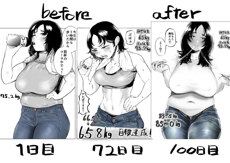 Ai Gains 10kg in 100 Days + Ai aims for 100kg