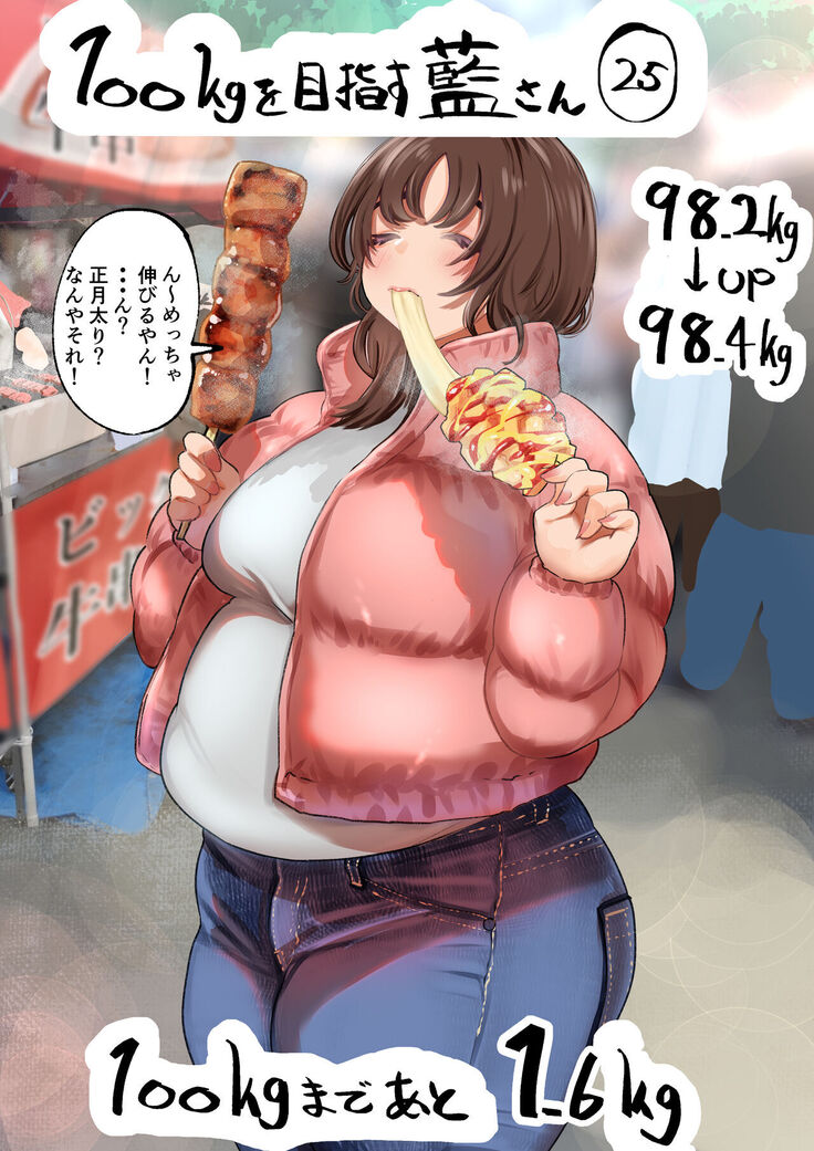 Ai Gains 10kg in 100 Days + Ai aims for 100kg