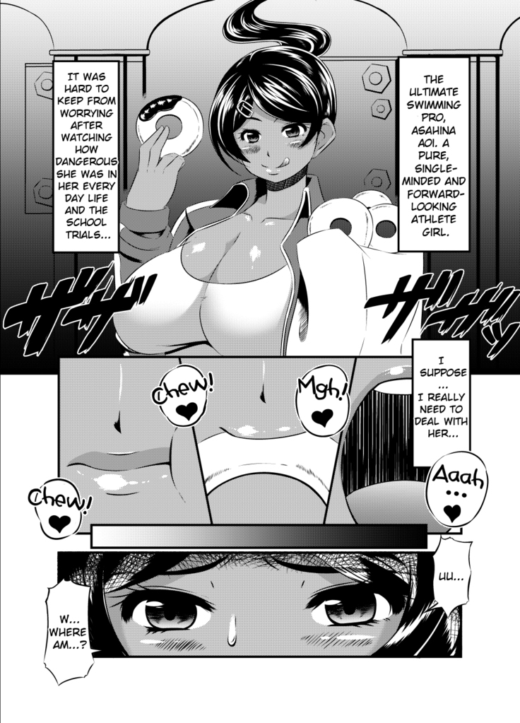 Oshioki Shoujo. Chou Koukou Kyuu no Swimmer Asahina Aoi Shokei Shikkou
