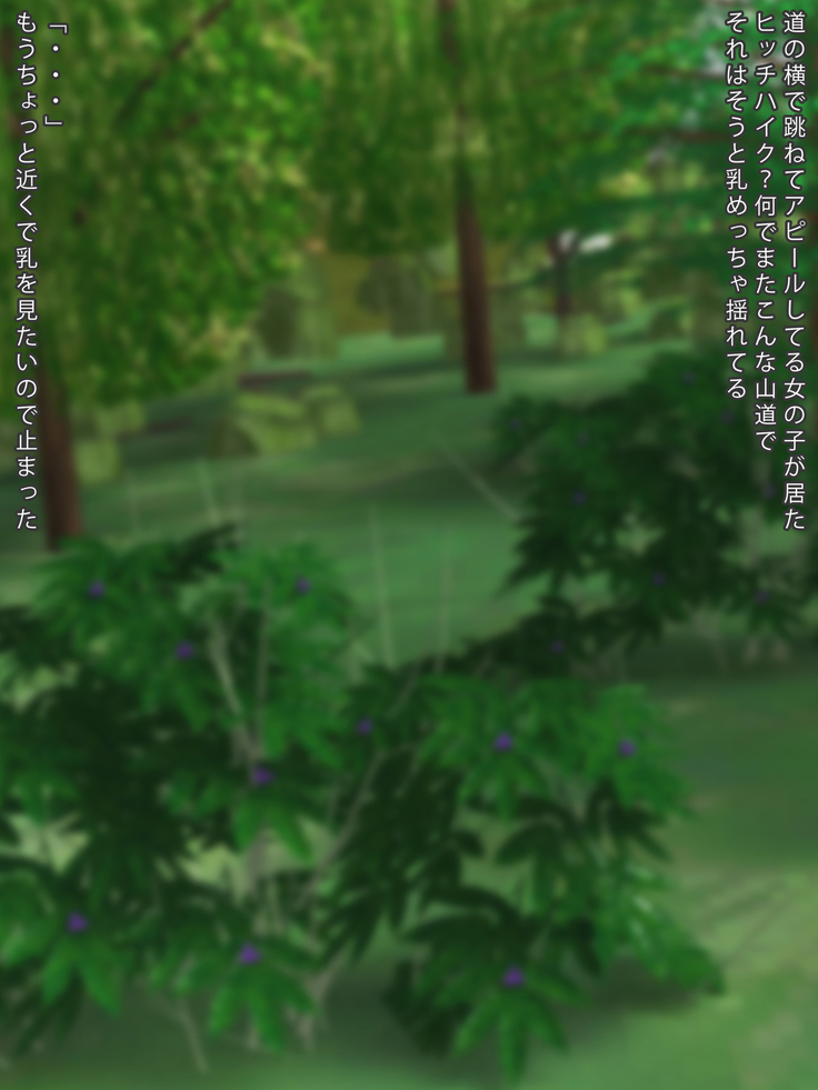 Hitchhike Shiteita Onnanoko to Iku Sakizaki de Sex Zanmai no Tabi!