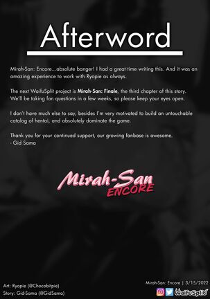 Mirah-San Encore Page #39