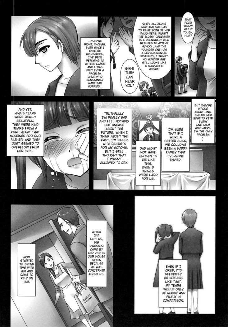 Yoru wa Kirai. Mama no Danna ga Futon no Naka ni Haittekuru kara | I Hate Night. Because Mom's Husband Gets Into My Bed.