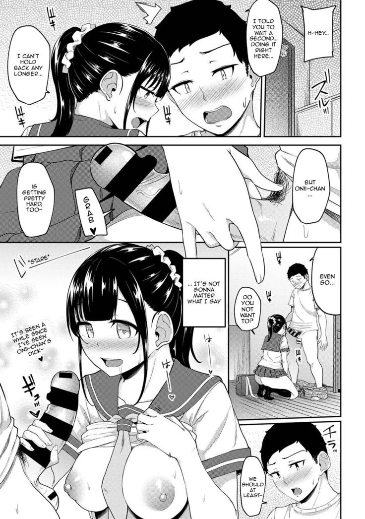 Asa Okitara Imouto ga Hadaka Apron Sugata datta node Hamete Mita | I Woke Up to my Naked Apron Sister and Tried Fucking Her Ch. 1-11