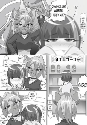 Hyena Nee-san to Onahole-chan Page #10