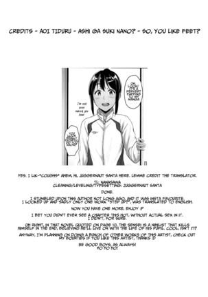 Ashi ga Suki Nano? | So, You Like Feet? Page #29