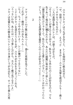 もし、ドラッガーを読んでも勝てないと悟った女子マネージャーが肉体を駆使したら… - Page 222