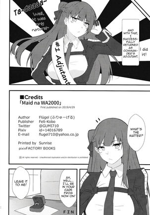 Maid na WA2000 - Page 21