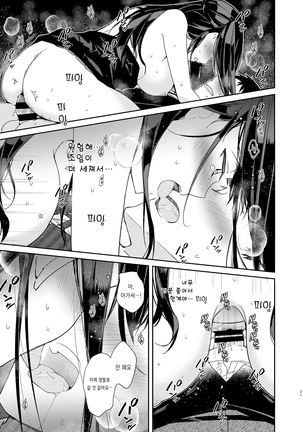 Takabisha Kyonyuu Ojou-sama to Himitsu no Ecchi | 고압적인 거유 아가씨와 은밀한 섹스 - Page 22