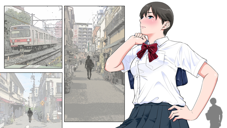 Junjou Kachiki na Osananajimi wa Fusuma no Mukou de Mata Hiraku