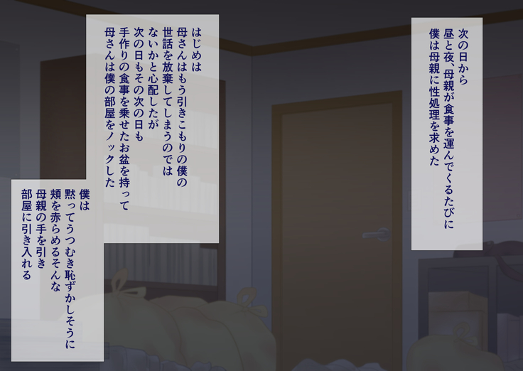 Mama wa Hikikomori Musuko no Seishori Gakari