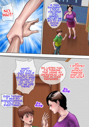 Shucchou Suru Otou-san Choukyou Sareru Okaa-san | Training Mother while Father is Abroad Page #49