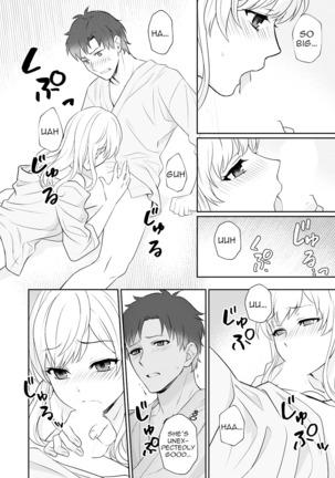 Capsule Hotel ni Tomattara Oni Joushi ga Ore no Shita de Torogao ni Natta 1 | Staying at a capsule hotel my demon boss makes a torogao under me Ch. 1 Page #14