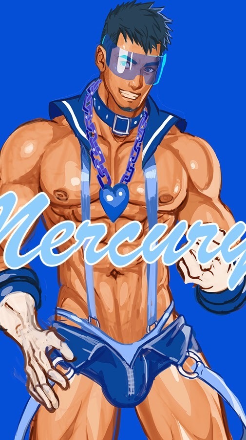 Muscular Sailor Sexy Moon