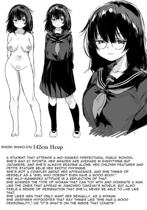 She Doesn't Like Me ~I thought I was the only one~ Plain Busty Bookworm Girl Page #48