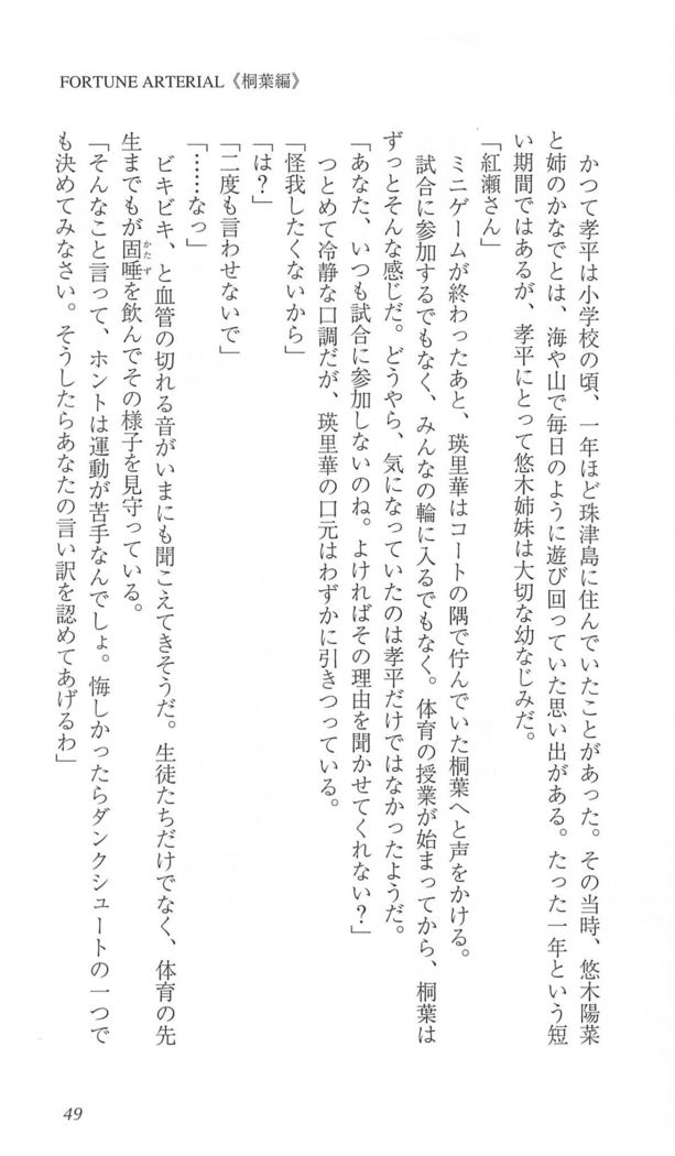 FORTUNE ARTERIAL 桐葉編