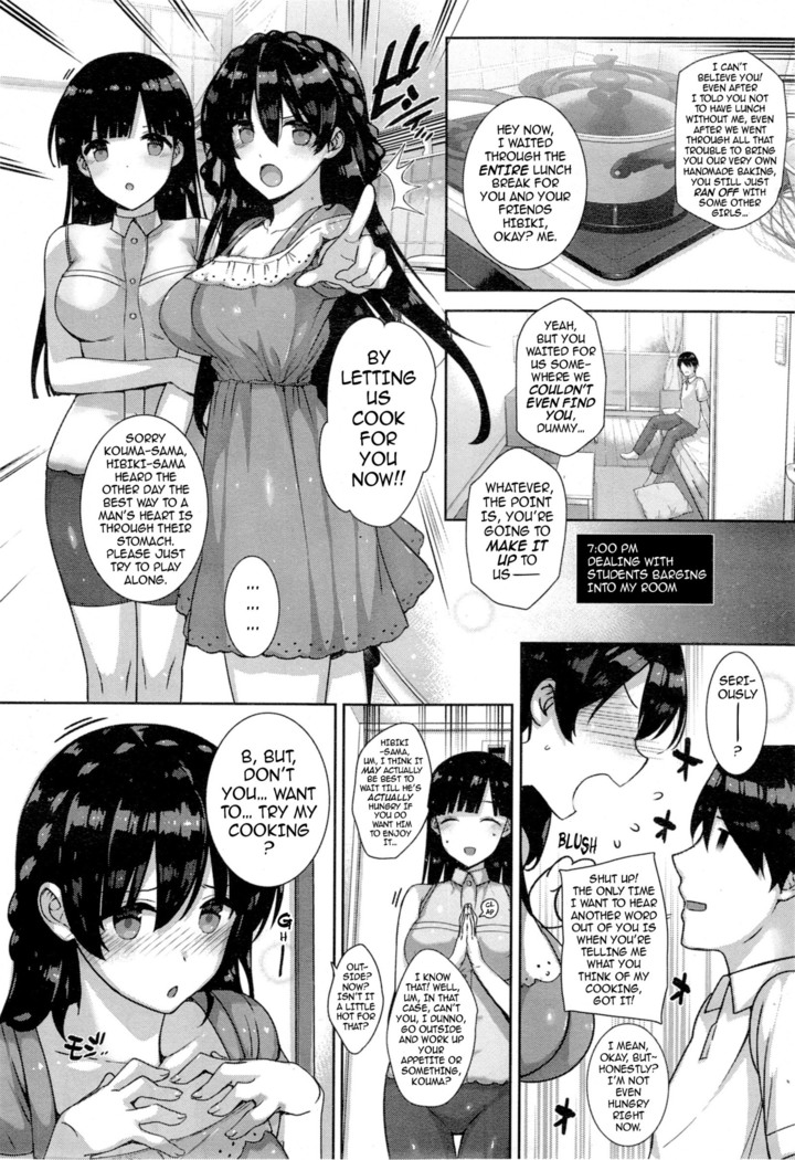 Amatsuka Gakuen no Ryoukan Seikatsu | Angel Academy's Hardcore Dorm Sex Life 1-2, 3.5-5
