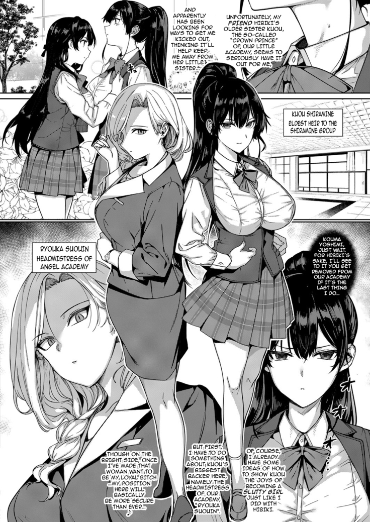 Amatsuka Gakuen no Ryoukan Seikatsu | Angel Academy's Hardcore Dorm Sex Life 1-2, 3.5-5