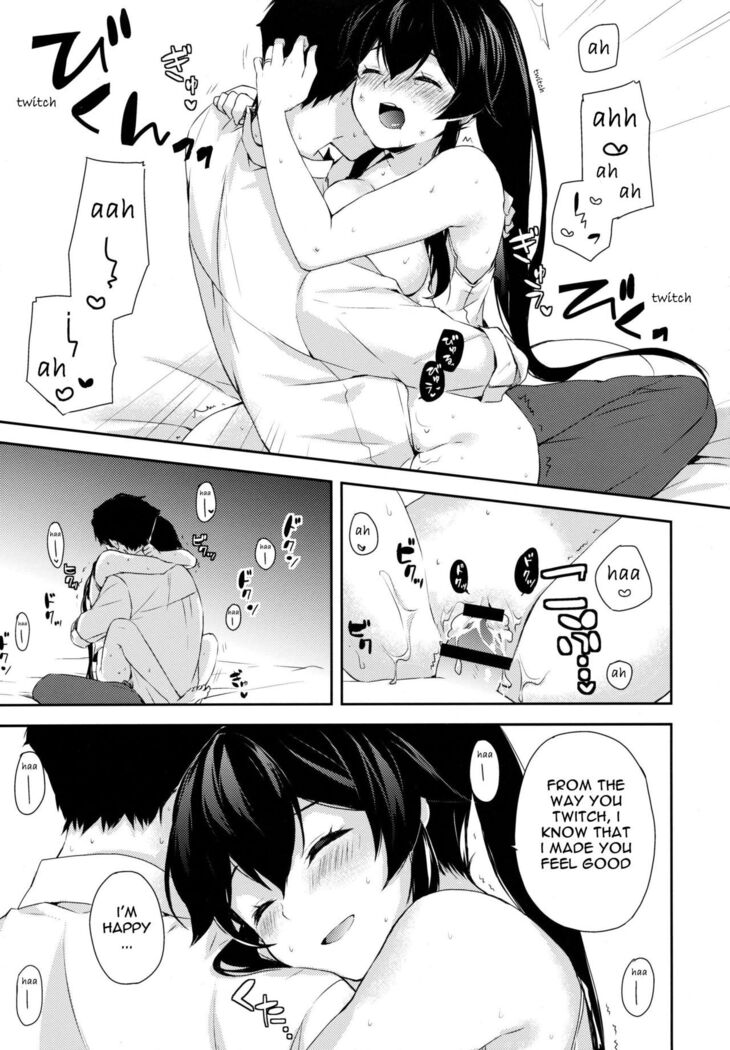 (C91) [Rosapersica (Ichinomiya)] Yoru Yahagi ~Yukiyo no Horoyoi Sex Hen~ | Tipsy Lovemaking on A Snowy Night (Kantai Collection -KanColle-) [English] [Spicaworks]