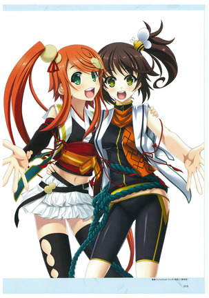 戦国†恋姫 ～乙女絢爛☆戦国絵巻～ ビジュアルファンブック-2 - Page 21