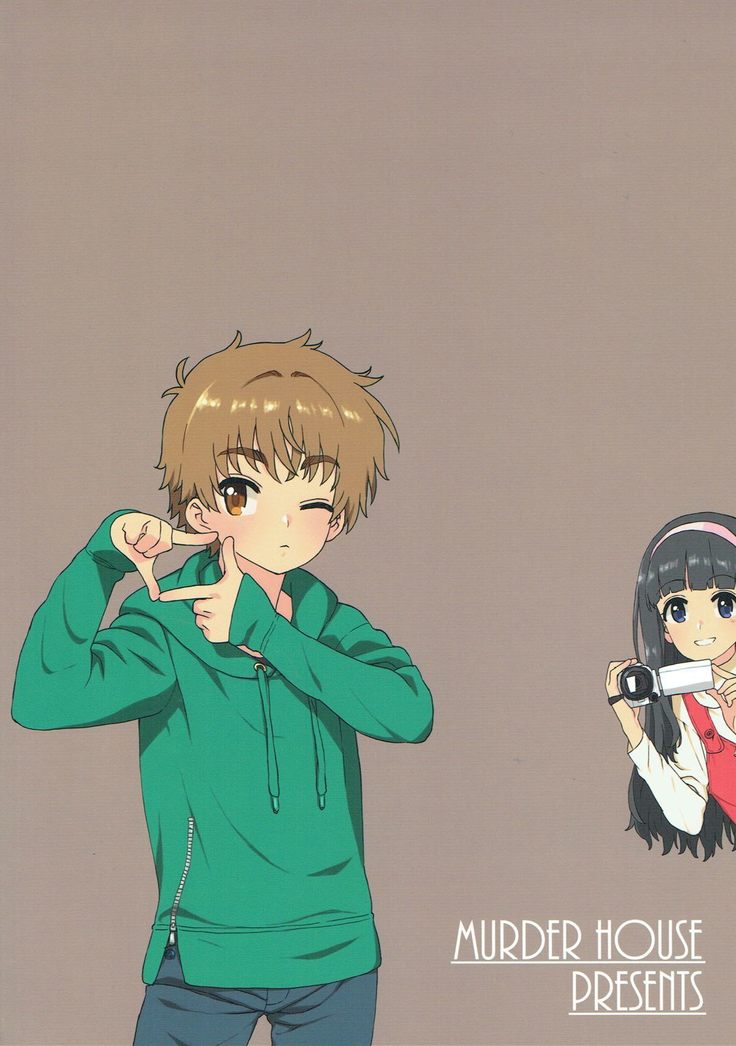 さくらと小狼とおかず作り