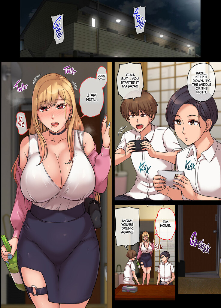I Met My Friend's Gyaru Mom in a Soapland