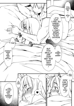 Lets Try Teasing Mio-chan a Little! - Page 17