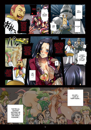 Slave Empress Snake Rape Strip Show - Page 10