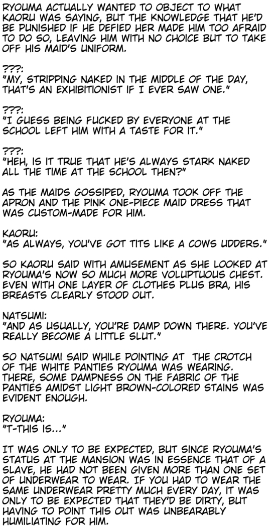 The M-to-F'ed son of a distinguished family - The spoiled rotten brat who was made a maid -