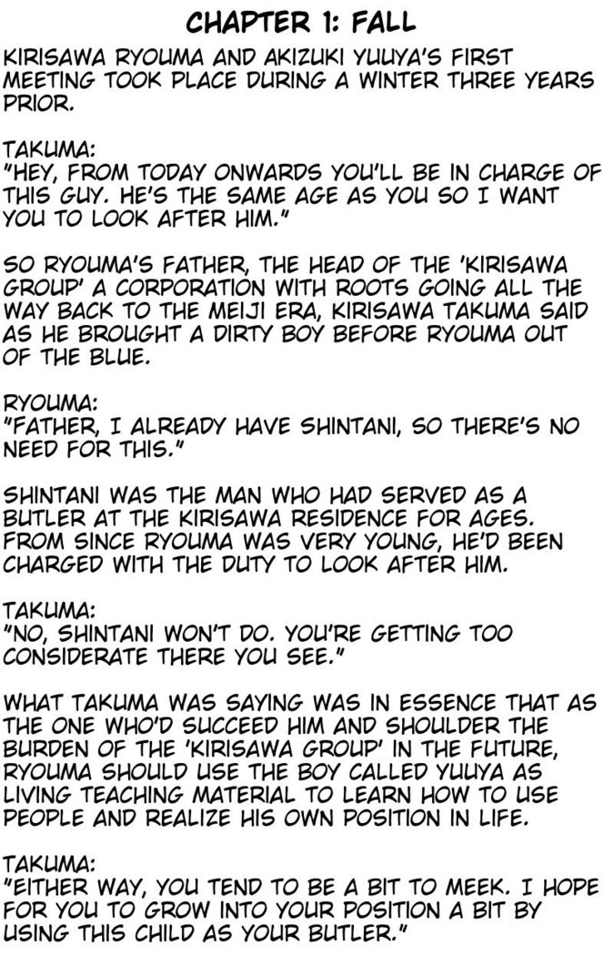 The M-to-F'ed son of a distinguished family - The spoiled rotten brat who was made a maid -