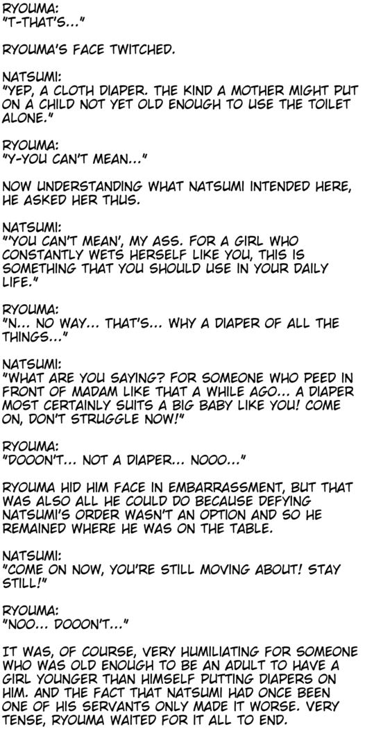 The M-to-F'ed son of a distinguished family - The spoiled rotten brat who was made a maid -
