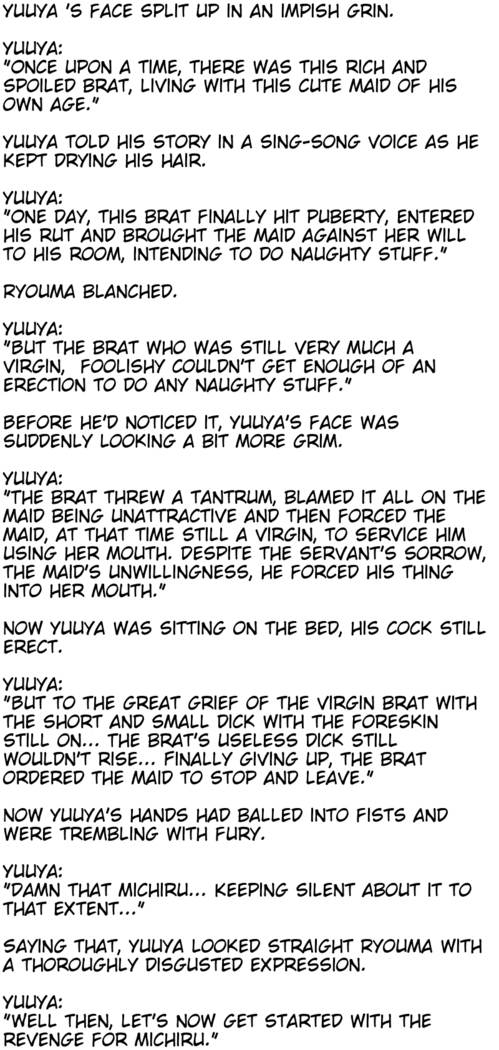 The M-to-F'ed son of a distinguished family - The spoiled rotten brat who was made a maid -