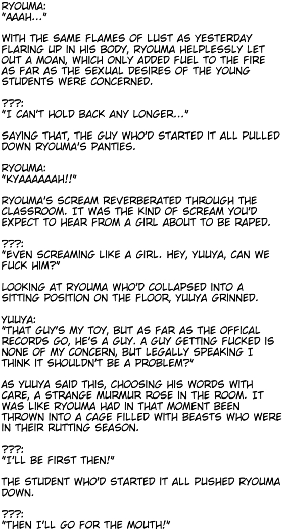 The M-to-F'ed son of a distinguished family - The spoiled rotten brat who was made a maid -