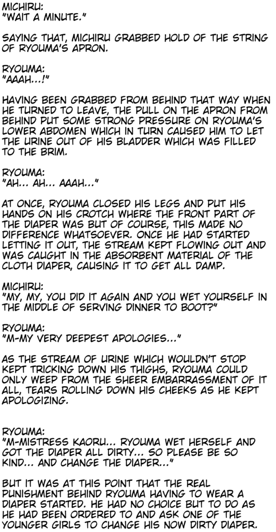The M-to-F'ed son of a distinguished family - The spoiled rotten brat who was made a maid -