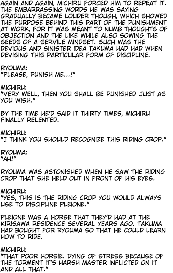The M-to-F'ed son of a distinguished family - The spoiled rotten brat who was made a maid -