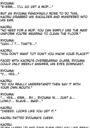 The M-to-F'ed son of a distinguished family - The spoiled rotten brat who was made a maid - Page #106